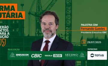 Palestra com Fernando Guedes - Reforma Tributária e os reais impactos para a construção Civil - Sinduscon Joinville SC